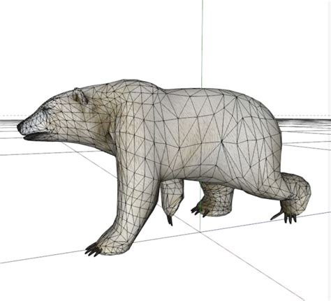 kutup ayısı kumarhane 3D model